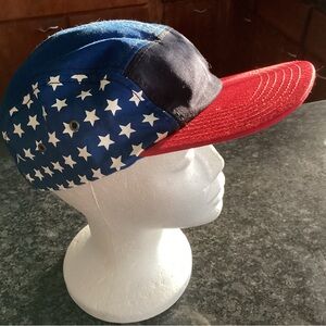 Stylish Red and Blue Stars and Stripes SnapBack Cotton Baseball Cap
